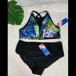 NEW 2PC Sun & Sea Animal Attraction Bikini Set 24W
